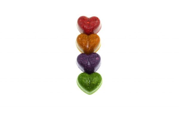 mastermind – gummy hearts 3000mg – variety pack