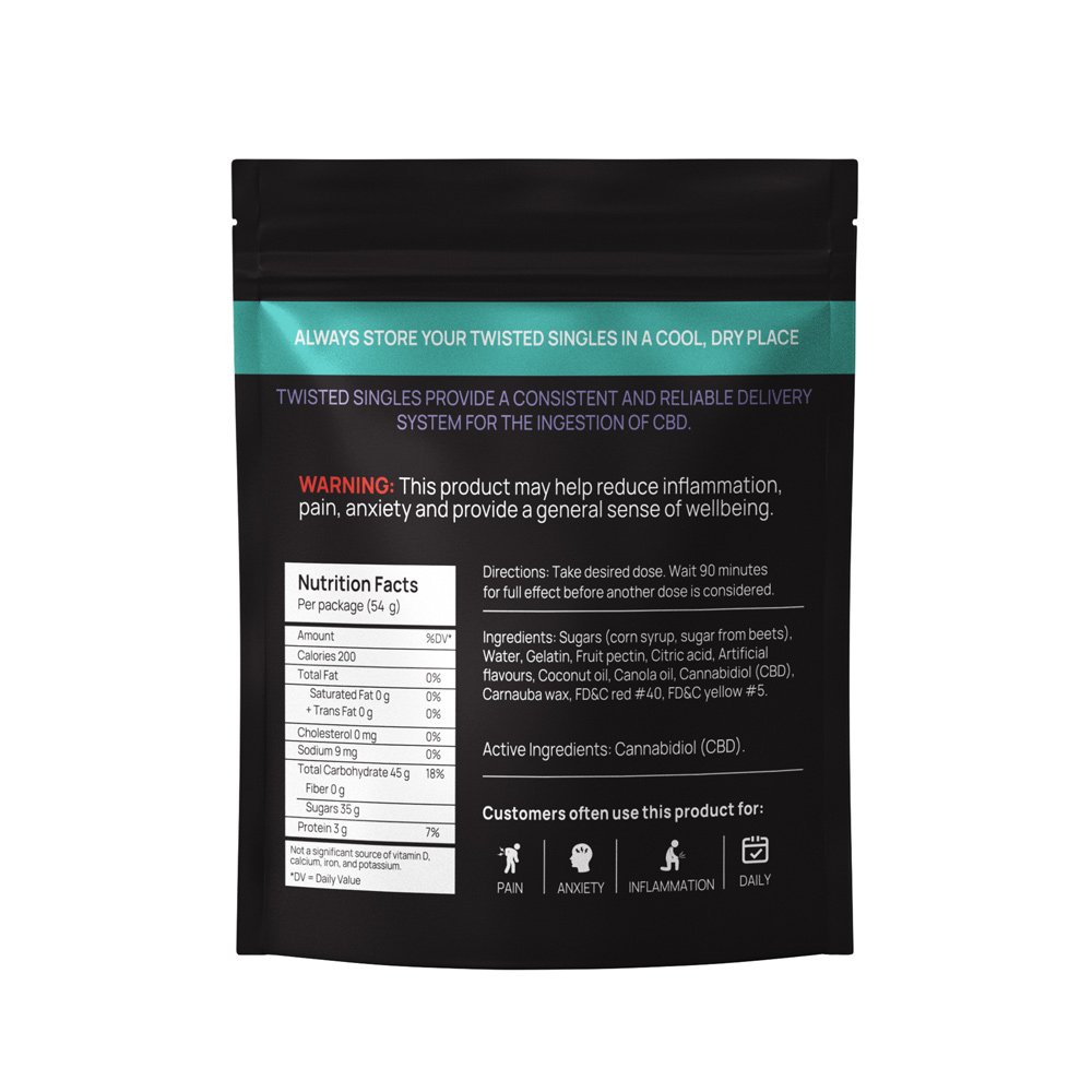 twisted extracts raspberry lemonade high dose (1200mg cbd)