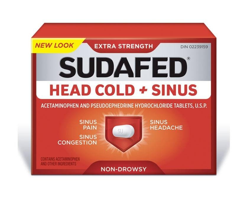 Sudafed Head Cold & Sinus