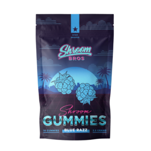 Shroom Gummies Blue Raz